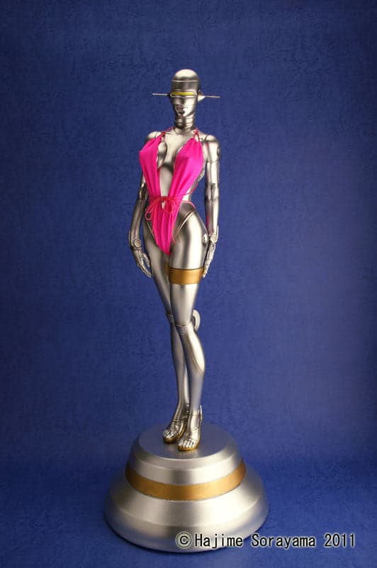 Fantasy Figure Gallery - Sexy Robot 001 Pink Swimsuit Ver. (Hajime Sorayama) 1/4 Scale Complete Resin Figure (Regular Edition) - Image 2