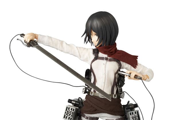 Shingeki no Kyojin - Mikasa Ackerman - Real Action Heroes (#663) - 1/6 (Medicom Toy) - Image 9