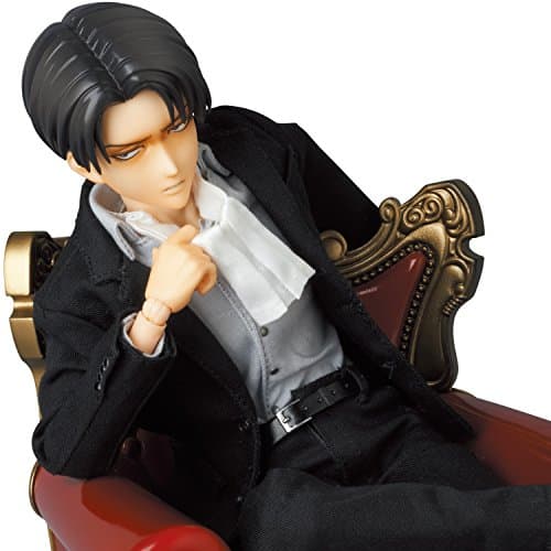 Shingeki no Kyojin - Levi - Real Action Heroes (#697) - 1/6 - Suit Ver. (Medicom Toy) - Image 12