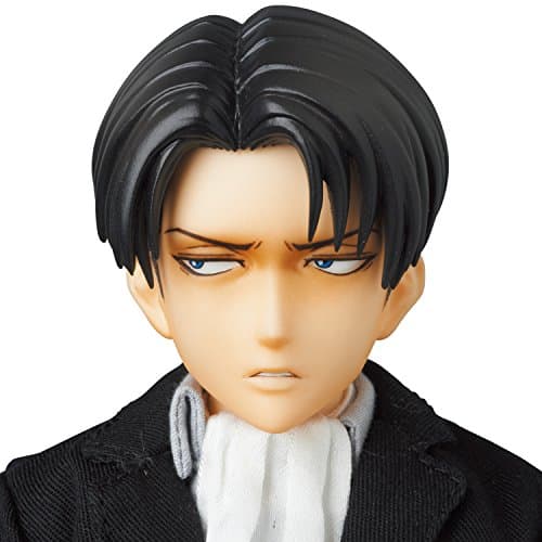 Shingeki no Kyojin - Levi - Real Action Heroes (#697) - 1/6 - Suit Ver. (Medicom Toy) - Image 4
