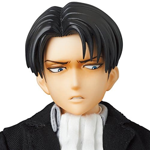 Shingeki no Kyojin - Levi - Real Action Heroes (#697) - 1/6 - Suit Ver. (Medicom Toy) - Image 5