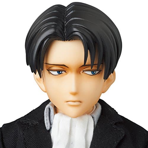 Shingeki no Kyojin - Levi - Real Action Heroes (#697) - 1/6 - Suit Ver. (Medicom Toy) - Image 6