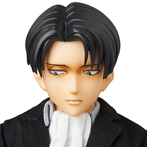 Shingeki no Kyojin - Levi - Real Action Heroes (#697) - 1/6 - Suit Ver. (Medicom Toy) - Image 7