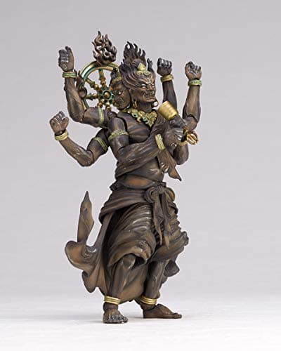 Original - KT Project (KT-022) - Revoltech - Kongou Yasha Myouou - Wood ver. (Kaiyodo) - Image 3