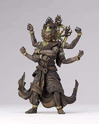 Original - KT Project (KT-022) - Revoltech - Kongou Yasha Myouou - Wood ver. (Kaiyodo) - Image 4