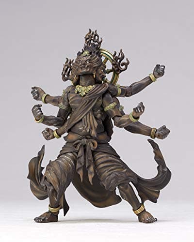 Original - KT Project (KT-022) - Revoltech - Kongou Yasha Myouou - Wood ver. (Kaiyodo) - Image 5
