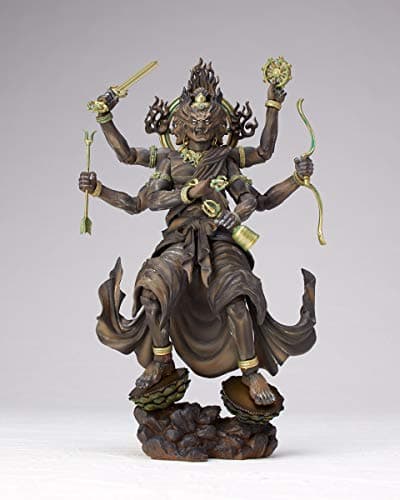 Original - KT Project (KT-022) - Revoltech - Kongou Yasha Myouou - Wood ver. (Kaiyodo) - Image 7