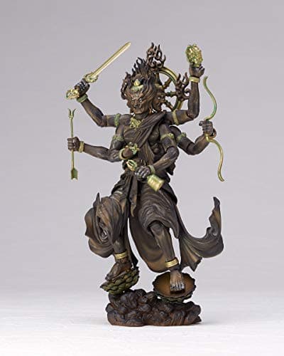 Original - KT Project (KT-022) - Revoltech - Kongou Yasha Myouou - Wood ver. (Kaiyodo) - Image 8