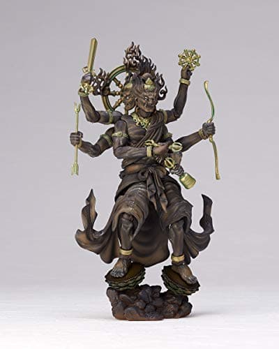 Original - KT Project (KT-022) - Revoltech - Kongou Yasha Myouou - Wood ver. (Kaiyodo) - Image 9