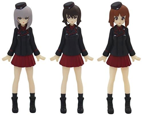 Girls und Panzer - Itsumi Erika - Nishizumi Maho - Nishizumi Miho - 1/35 - Kuromorimine Girls High School (Platz)
