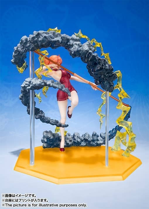One Piece - Nami - Chou Gekisen -Extra Battle- - Figuarts ZERO - Black Ball (Bandai) - Image 4