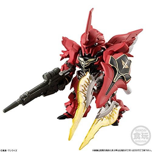 Kidou Senshi Gundam UC - MSN-06S Sinanju - Bandai Shokugan - Candy Toy - FW Gundam Converge (EX23) - Full Weapon Set (Bandai) - Image 5