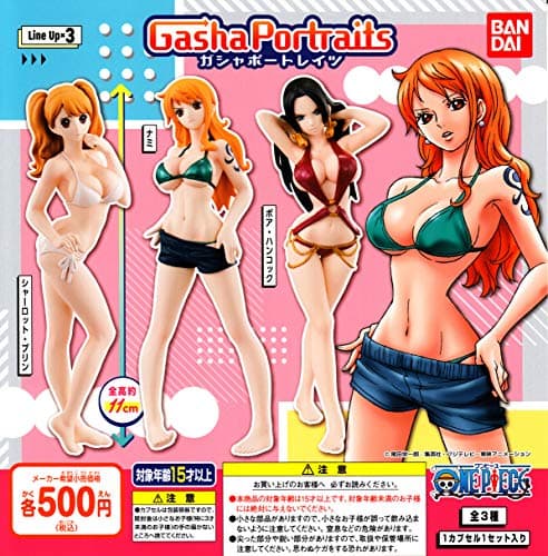 One Piece - Boa Hancock - Gasha Portraits - One Piece Gasha Portraits (Bandai)