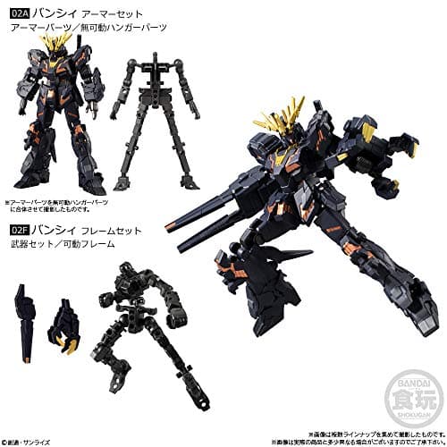 Kidou Senshi Gundam NT - Narrative Gundam - Bandai Shokugan - Candy Toy - Mobile Suit Gundam G Frame - Mobile Suit Gundam G Frame 04 01A - Armor Set - B Equipment (Bandai) - Image 5