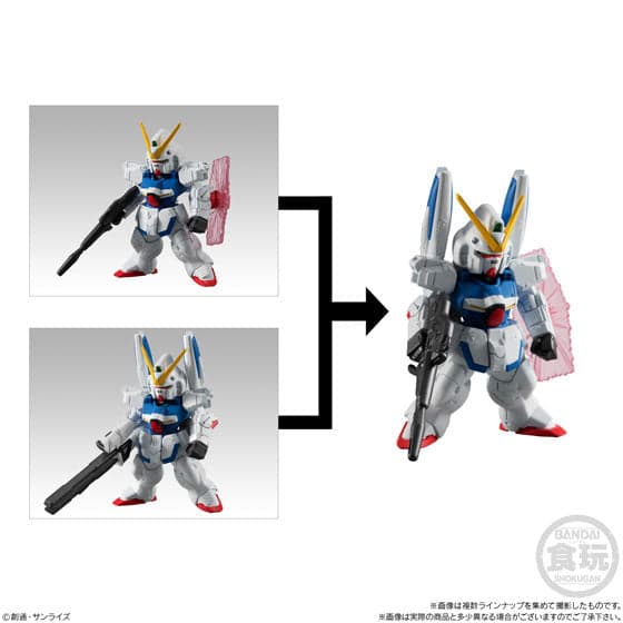 Kidou Senshi Crossbone Gundam Ghost - EMS-TC02 Phantom Gundam - Bandai Shokugan - Candy Toy - FW Gundam Converge - Gundam Converge #19 (Bandai) - Image 8