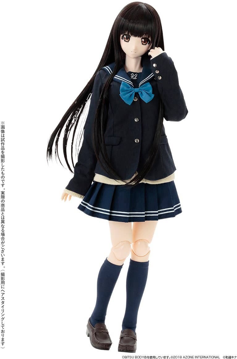 Azone Original Doll - Happiness Clover - Kazuharu Kina Gakkou Seifuku Collection - Mahiro - 1/3 - Shiritsu Wakabayashi Koutou Gakkou ver. (Azone) - Image 2