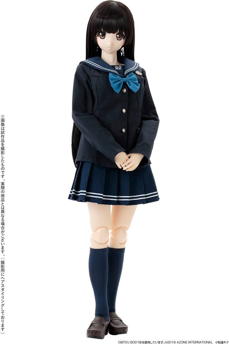 Azone Original Doll - Happiness Clover - Kazuharu Kina Gakkou Seifuku Collection - Mahiro - 1/3 - Shiritsu Wakabayashi Koutou Gakkou ver. (Azone) - Image 3