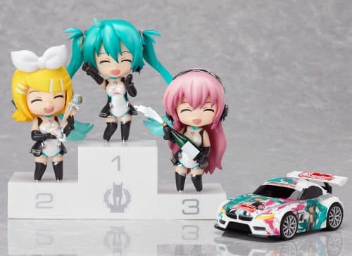GOOD SMILE Racing - Vocaloid - Hatsune Miku - Nendoroid Petit - Racing 2011 - Set - Image 3