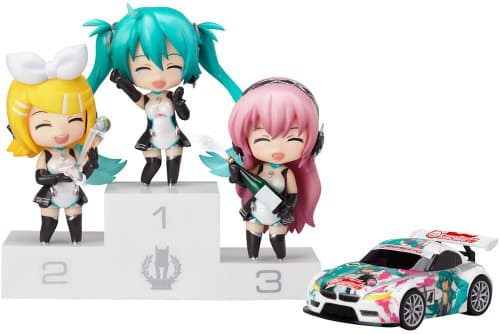GOOD SMILE Racing - Vocaloid - Hatsune Miku - Nendoroid Petit - Racing 2011 - Set - Image 10