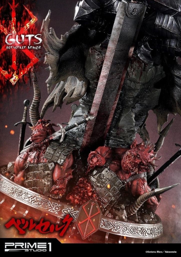 Ultimate Diorama Masterline "Berserk" The Berserker Armor Guts Statue UPMBR-04 - Image 8