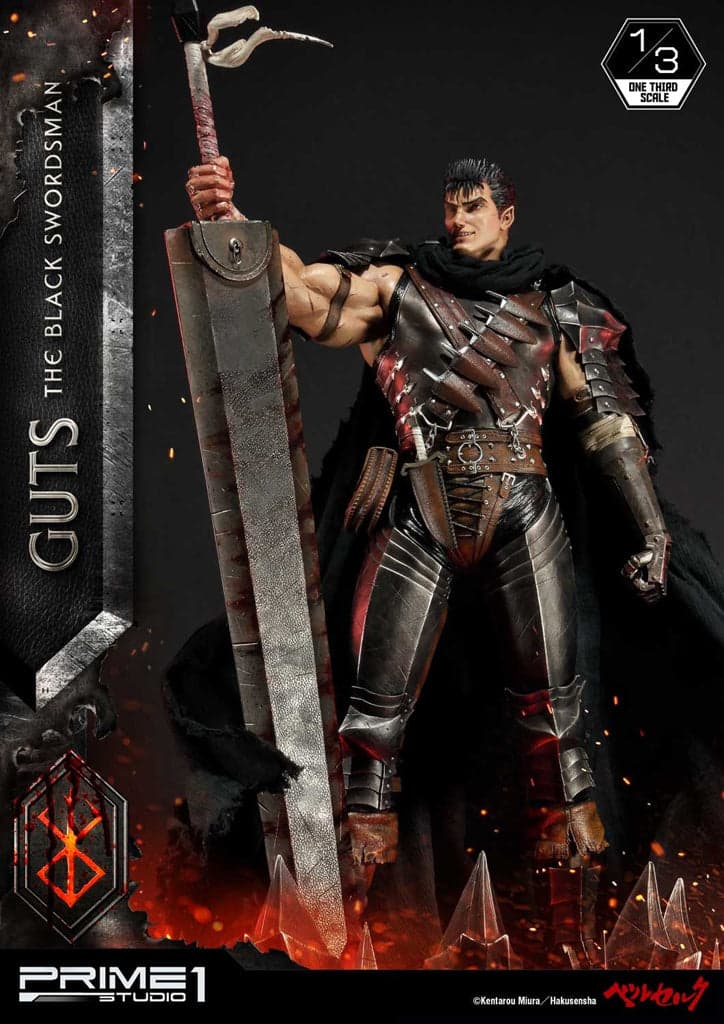 Berserk - Guts - Museum Masterline Series (MMBR-01) - 1/3 - The Black Swordsman (Prime 1 Studio) - Image 2