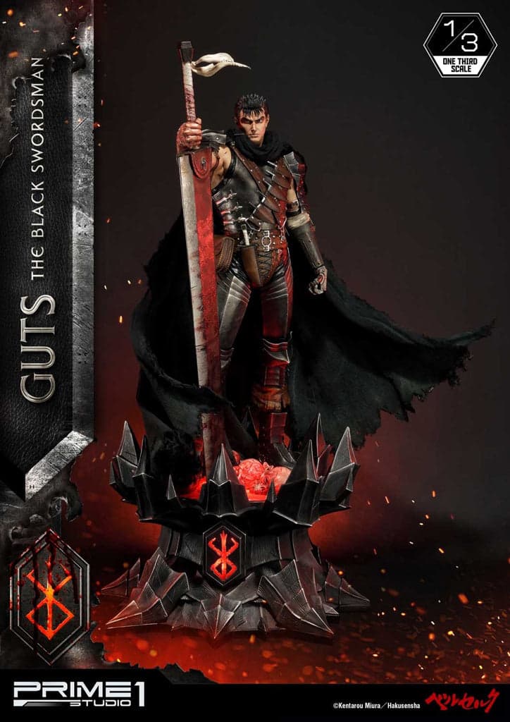 Berserk - Guts - Museum Masterline Series (MMBR-01) - 1/3 - The Black Swordsman (Prime 1 Studio) - Image 12