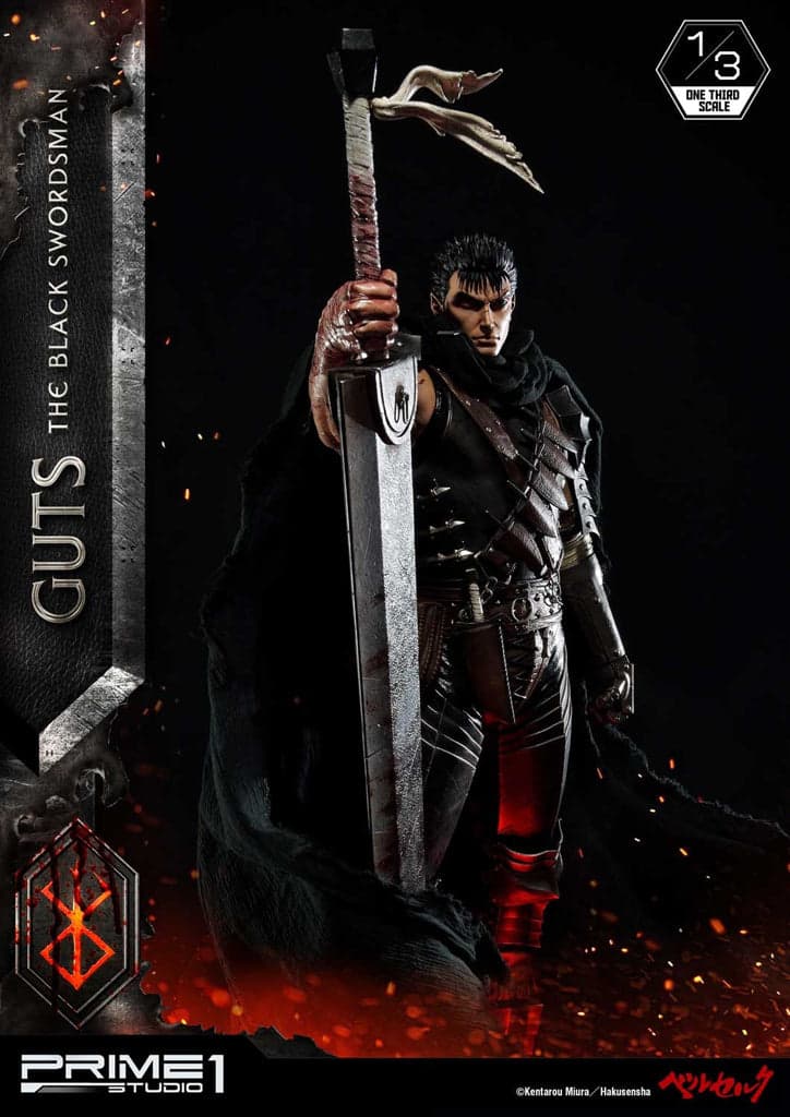 Berserk - Guts - Museum Masterline Series (MMBR-01) - 1/3 - The Black Swordsman (Prime 1 Studio) - Image 6