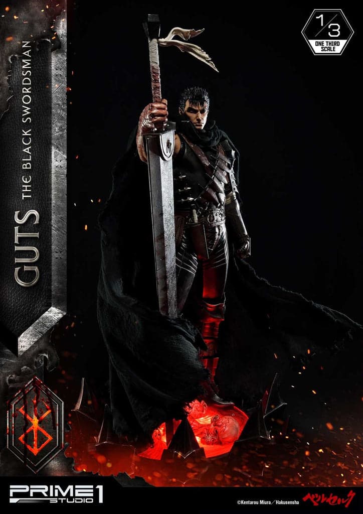 Berserk - Guts - Museum Masterline Series (MMBR-01) - 1/3 - The Black Swordsman (Prime 1 Studio) - Image 7