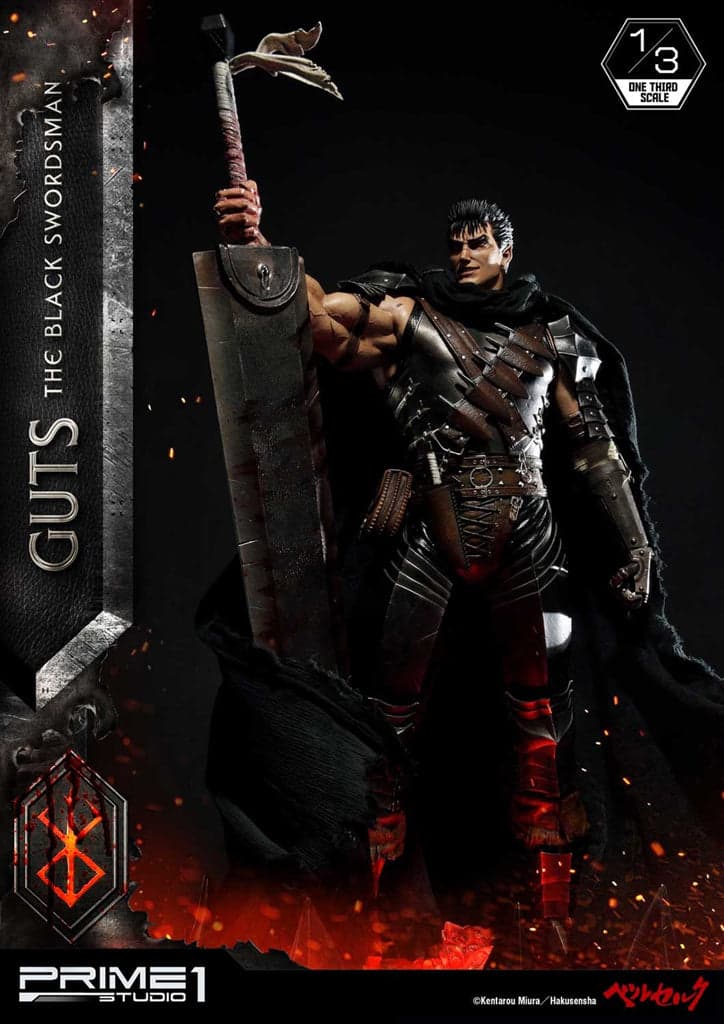 Berserk - Guts - Museum Masterline Series (MMBR-01) - 1/3 - The Black Swordsman (Prime 1 Studio) - Image 8