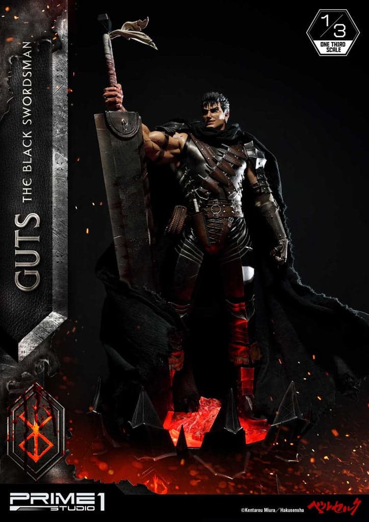 Berserk - Guts - Museum Masterline Series (MMBR-01) - 1/3 - The Black Swordsman (Prime 1 Studio) - Image 9