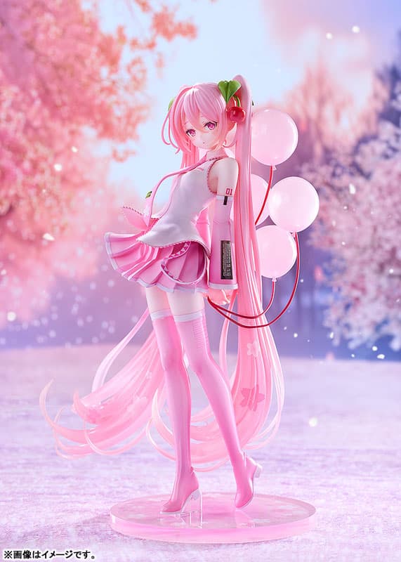 Piapro Characters - Hatsune Miku - G.S. Collection - 1/7 - Sakura, GSC Illustration Contest Ver. (Good Smile Company) - Image 2