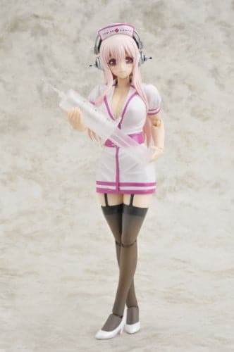 SoniComi (Super Sonico) - Sonico - Gutto-Kuru Figure Collection (#53) - 1/8 - Nurse ver. (CM's Corporation) - Image 3