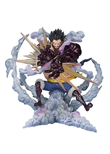 One Piece - Monkey D. Luffy - Chou Gekisen -Extra Battle- - Figuarts ZERO - Gear Fourth -Leo Bazooka- (Bandai Spirits)