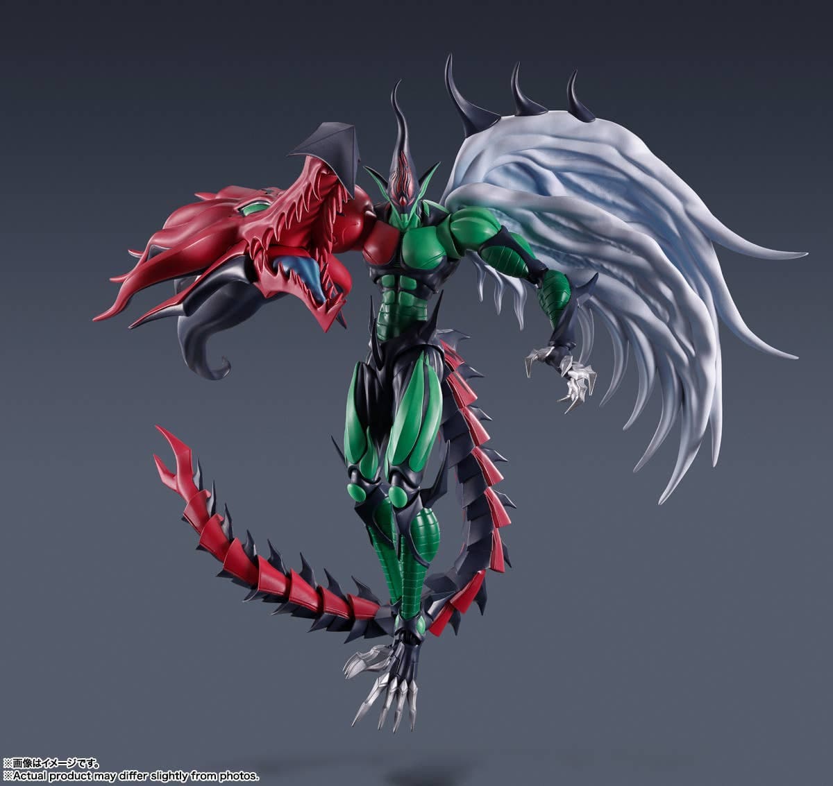 Yu-Gi-Oh! Duel Monsters GX - Elemental Hero Flame Wingman - S.H.MonsterArts (Bandai Spirits) - Image 2