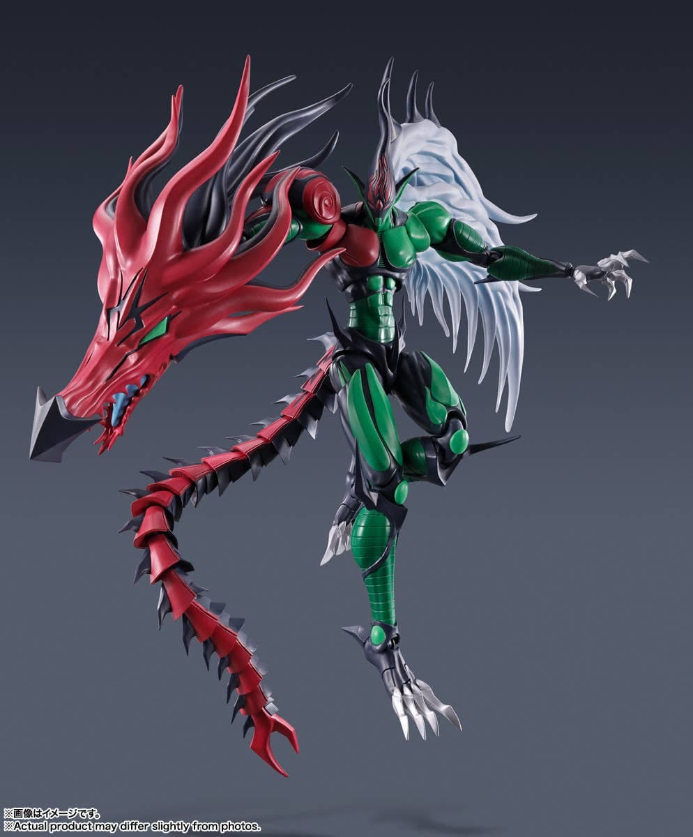 Yu-Gi-Oh! Duel Monsters GX - Elemental Hero Flame Wingman - S.H.MonsterArts (Bandai Spirits) - Image 4