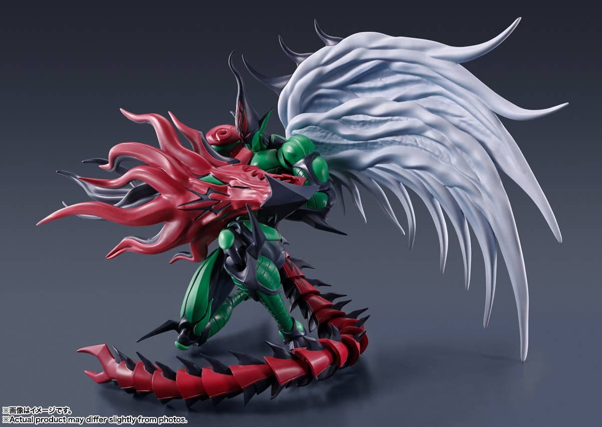 Yu-Gi-Oh! Duel Monsters GX - Elemental Hero Flame Wingman - S.H.MonsterArts (Bandai Spirits) - Image 6