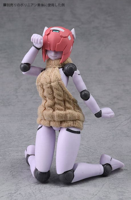 Robot Neoanthropinae Polynian - Polynian - Polynian Cloth Wear - Open Back Sweater - 1/12 (Daibadi Production) - Image 8