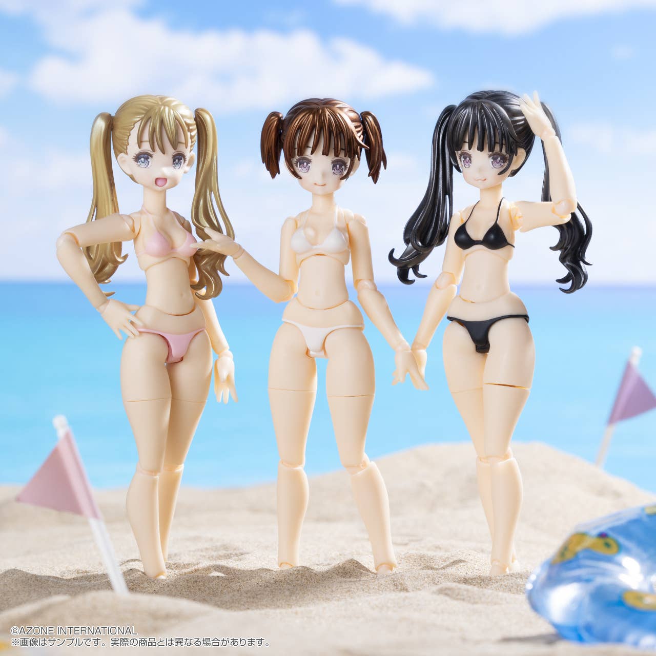 Bikini Mates - Irumi Yoshino - 1/12 - Brown Hair (Azone) - Image 11