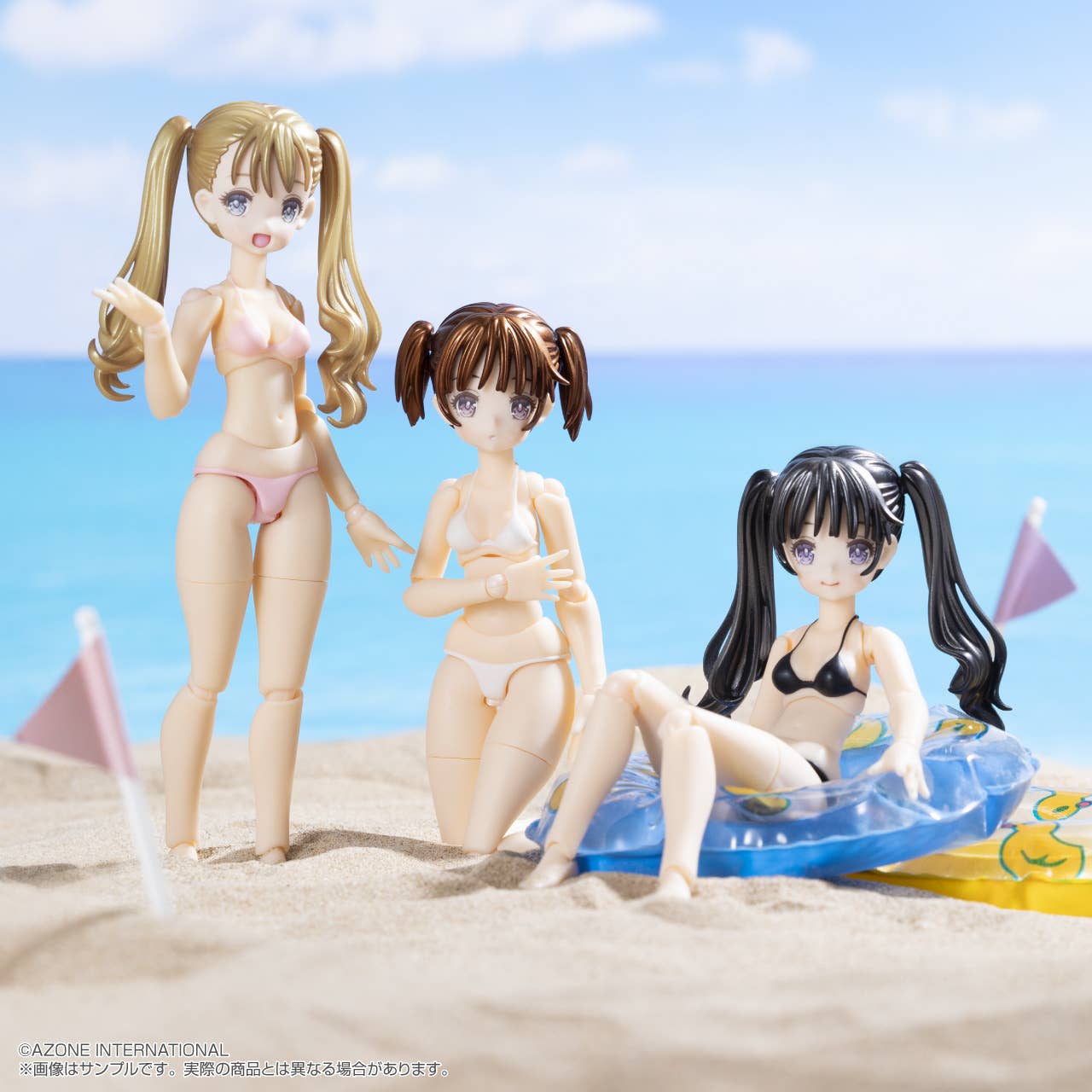 Bikini Mates - Irumi Yoshino - 1/12 - Black Hair (Azone) - Image 10