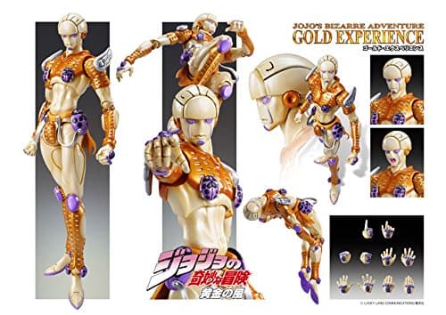 Jojo no Kimyou na Bouken - Ougon no Kaze - Gold Experience - Super Action Statue (#38) (Medicos Entertainment) - Image 7