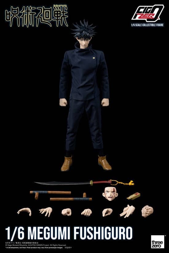 Jujutsu Kaisen - Fushiguro Megumi - FigZero - 1/6 (ThreeZero) - Image 2