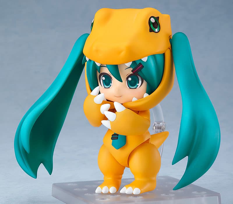 Digimon Adventure - Vocaloid - Hatsune Miku - Nendoroid (#1439) - Kigurumi Agumon Ver. (Good Smile Company, Plex) - Image 2