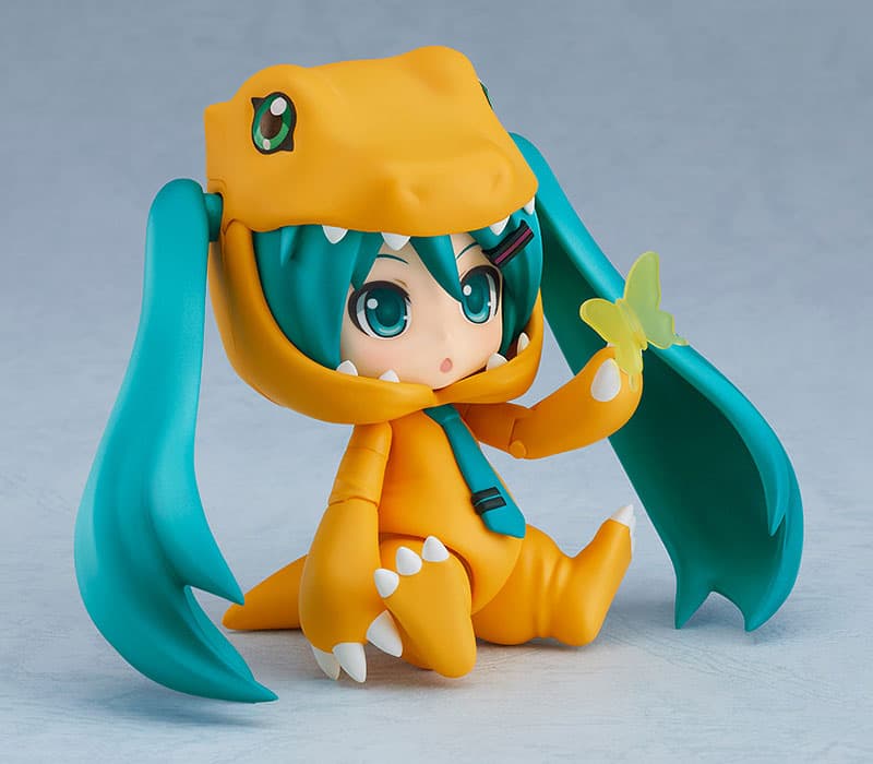 Digimon Adventure - Vocaloid - Hatsune Miku - Nendoroid (#1439) - Kigurumi Agumon Ver. (Good Smile Company, Plex) - Image 3
