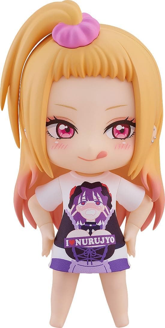 Sono Bisque Doll wa Koi o Suru - Kitagawa Marin - Nendoroid (#2556) - Slippery Girls Full Graphic T-Shirt Ver. (Good Smile Company)