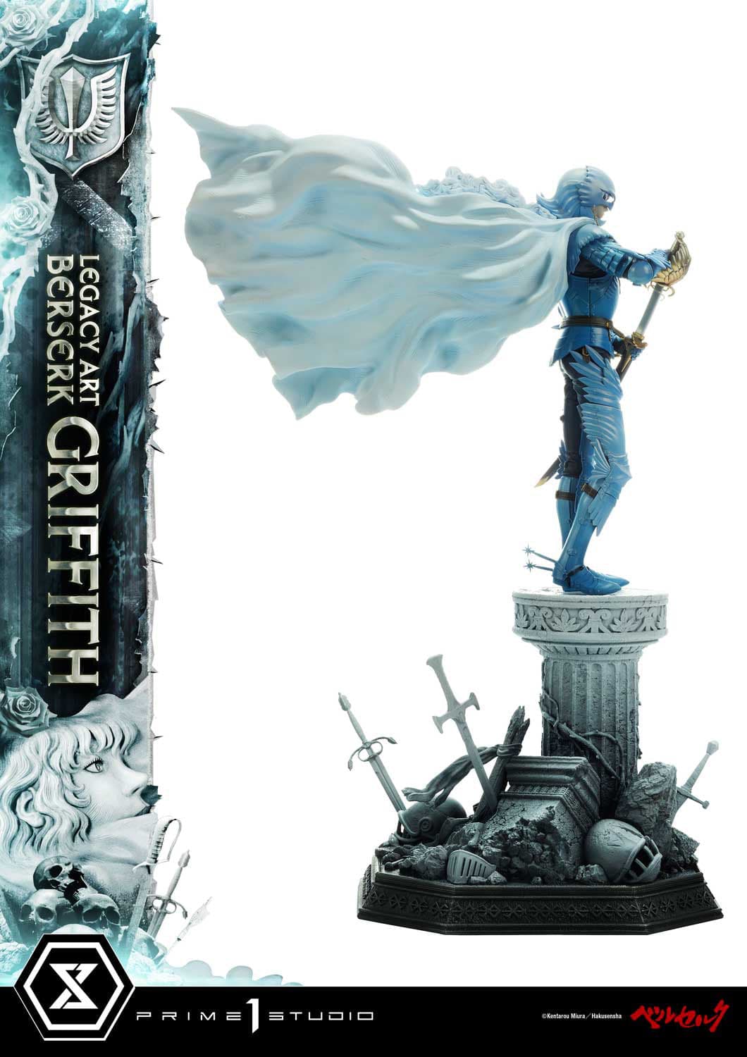 Berserk - Griffith - Legacy Art Collection (LABR-02) - 1/6 (Prime 1 Studio) - Image 2