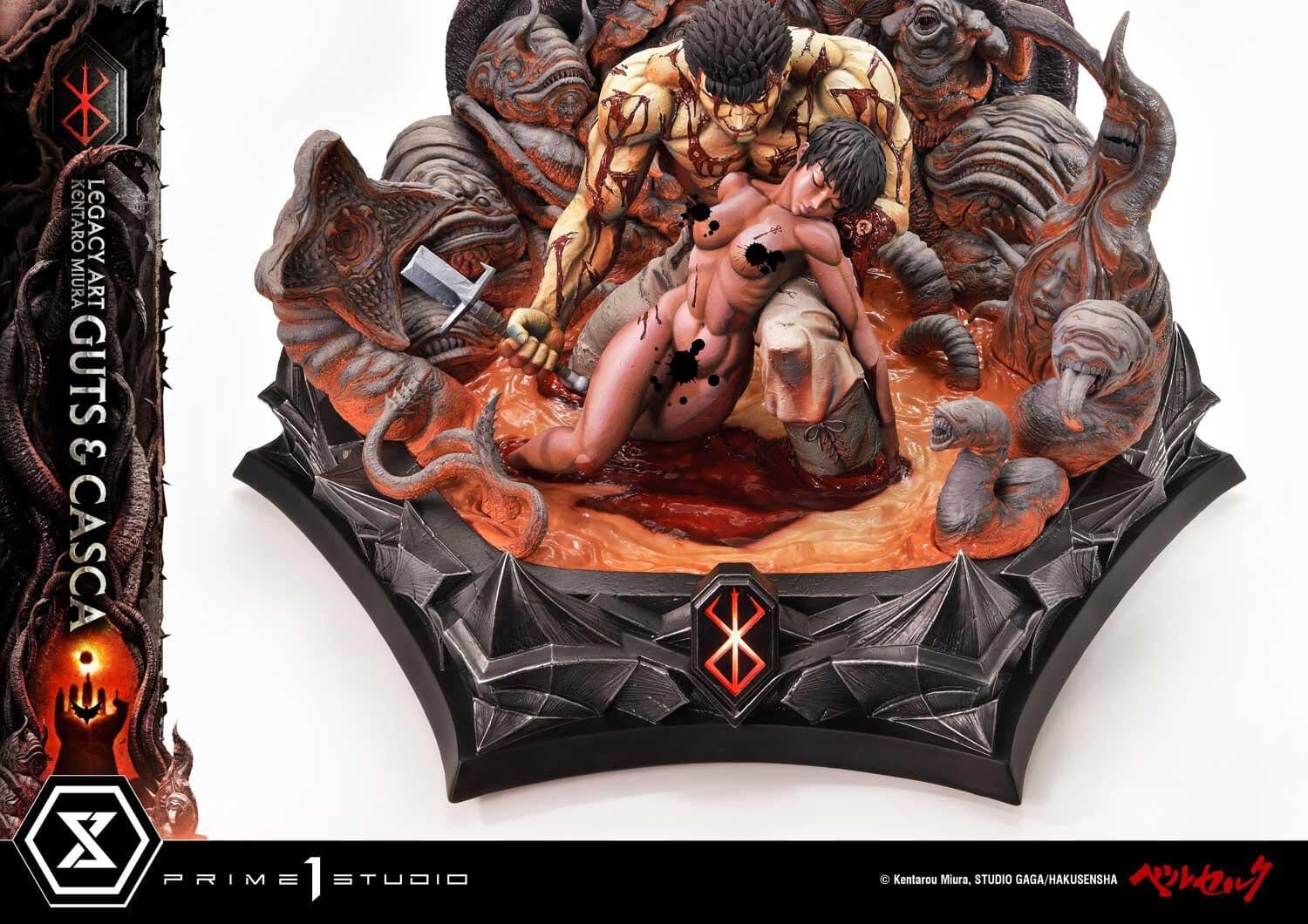 Berserk - Casca - Guts - Legacy Art Collection LABR-03 - 1/4 (Prime 1 Studio) - Image 4