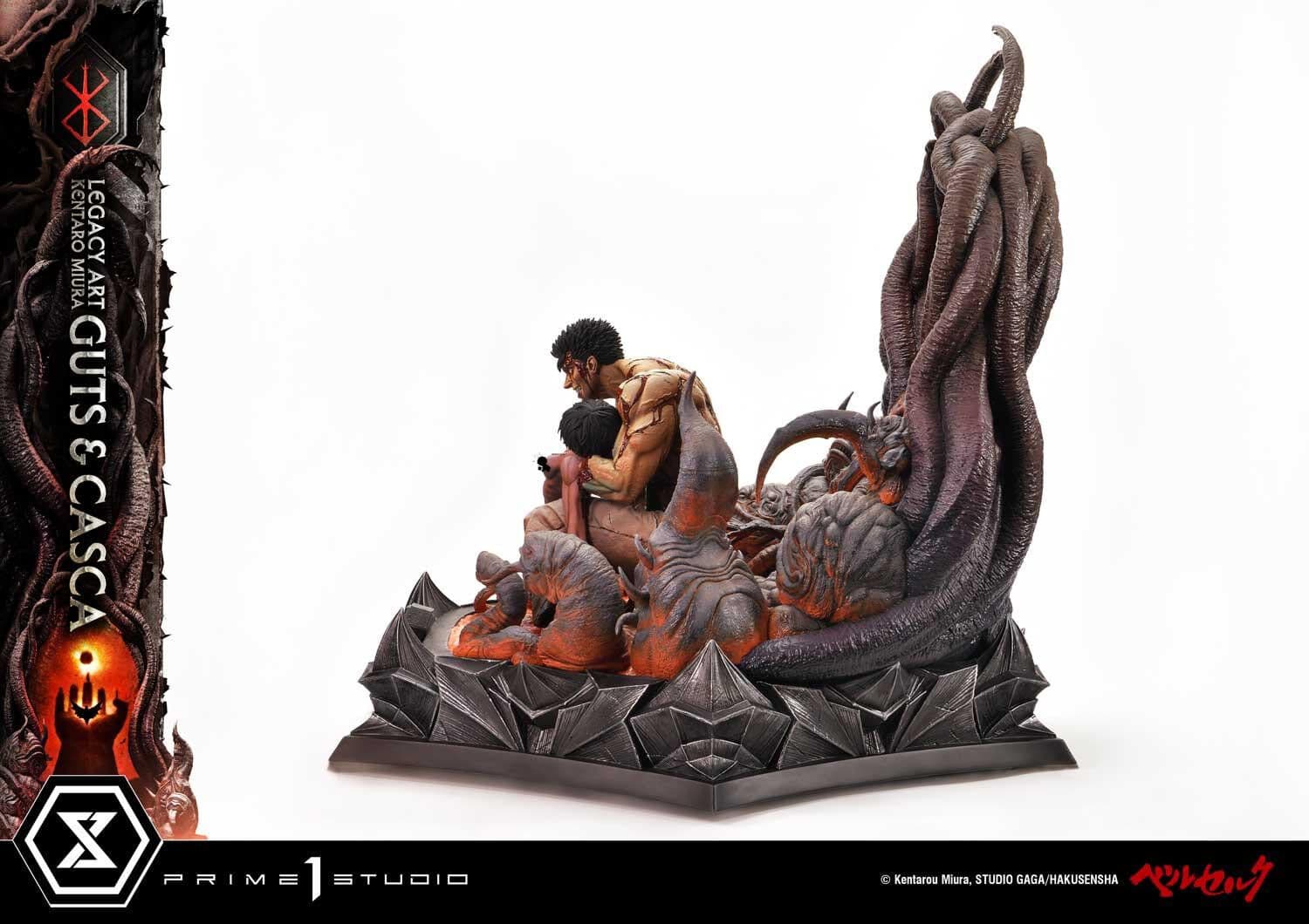 Berserk - Casca - Guts - Legacy Art Collection LABR-03 - 1/4 (Prime 1 Studio) - Image 6