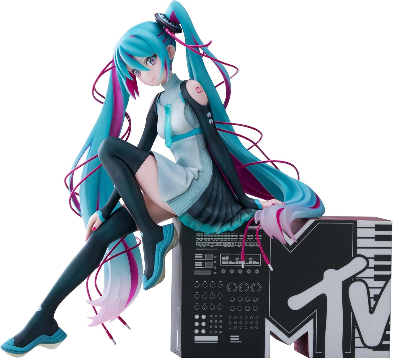 Vocaloid - Hatsune Miku - F:Nex - MTV x Hatsune Miku - 1/7 (FuRyu) - Image 9