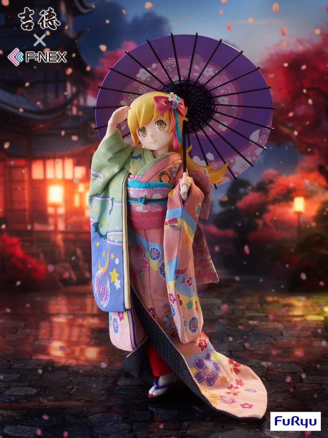 Monogatari Series - Oshino Shinobu - F:Nex - 1/4 - Nihon Ningyou (FuRyu, Yoshitoku) - Image 2