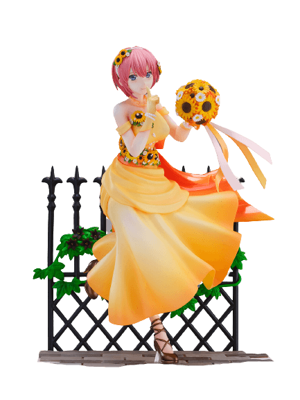 Eiga Gotoubun no Hanayome - Nakano Ichika - Shibuya Scramble Figure - 1/7 - Floral Dress Ver. (eStream)
